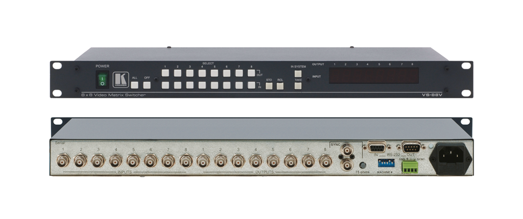 Kramer matrix switcher